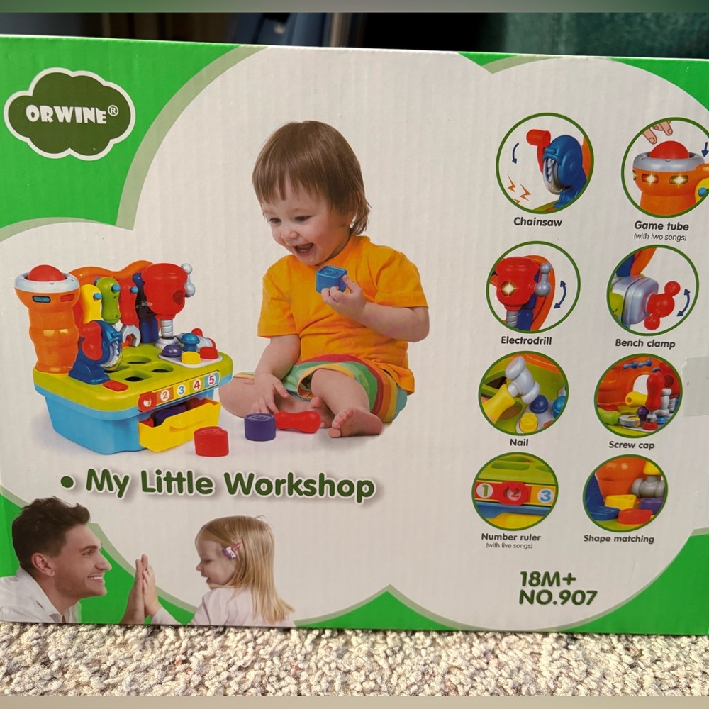 My Little Workshop Toy Set - Multicolor